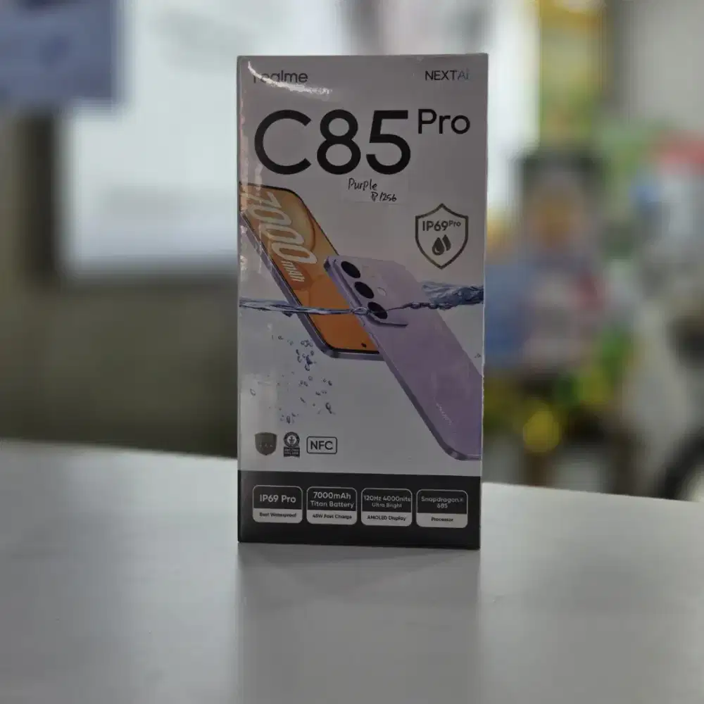 REALME C85 PRO SNAPDRAGON BATRAI TERBESAR IP69PRO