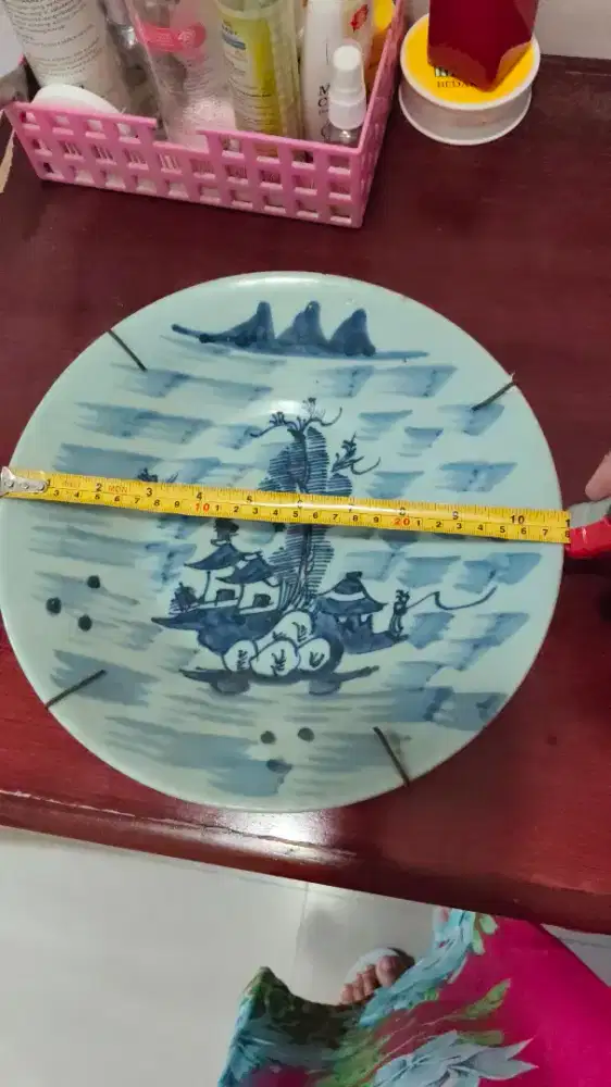 Piring dinding piring antik