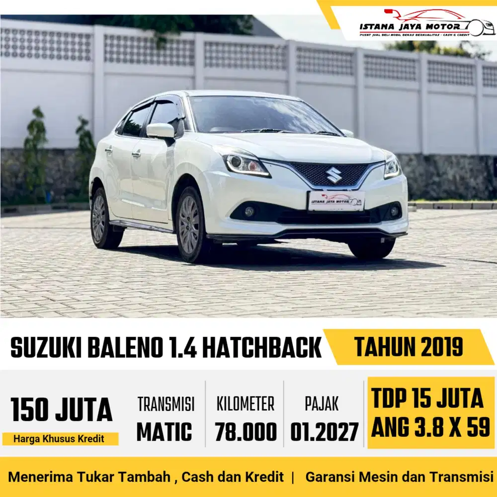 SUZUKI BALENO 1.4 HATCHBACK 2019