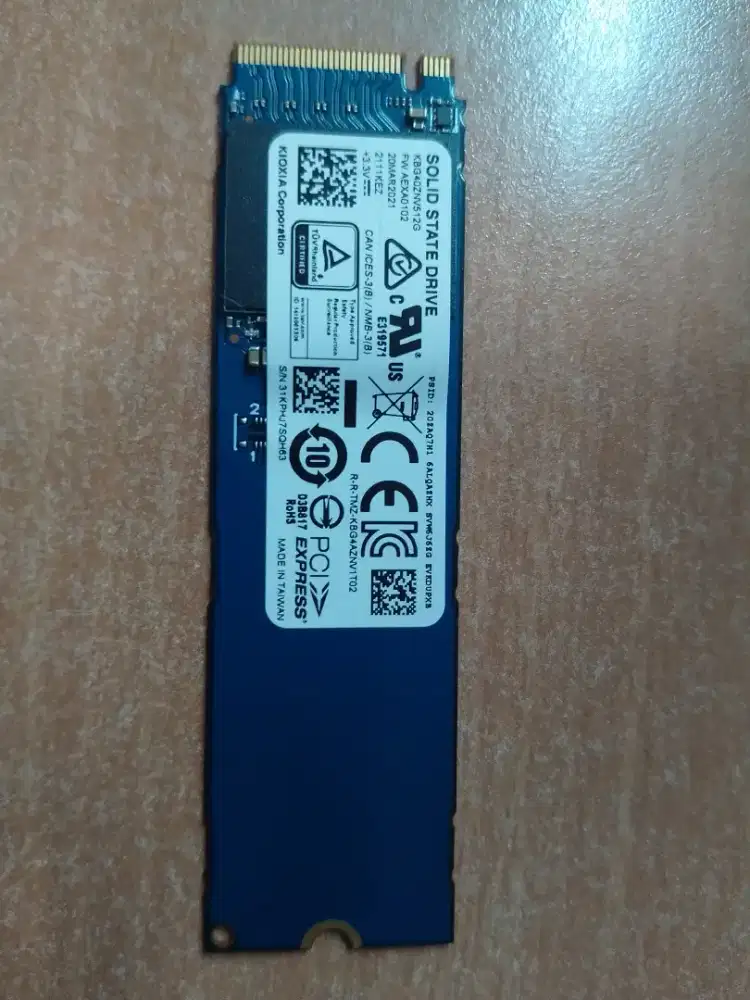 SSD Nvme 512gb kondisi normal