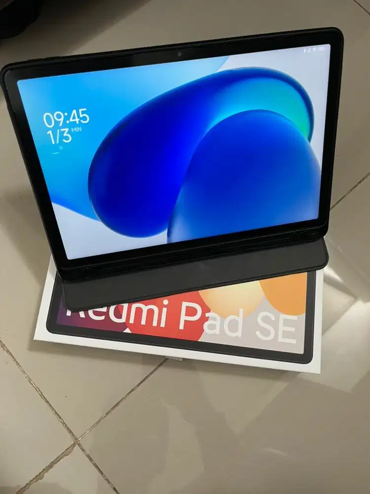 REDMI PAD SE FULL SET PLUS CASING AND KEBOARD TOUCHPAD