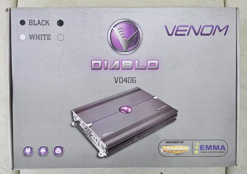 Jual Power Venom Diablo VO 406 ( 4 Channel )