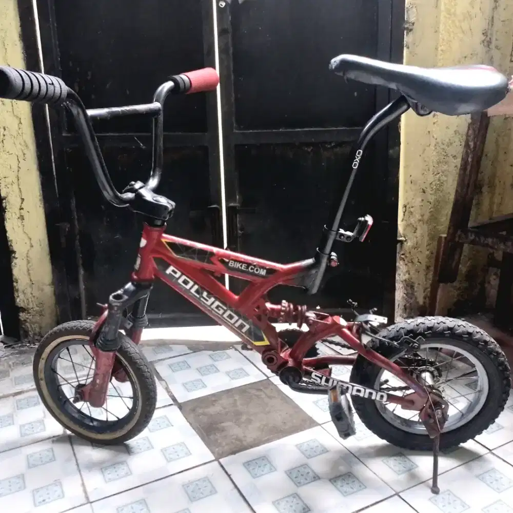 Sepeda BMX Mini Polygon Upgrade Modif 12 Inch