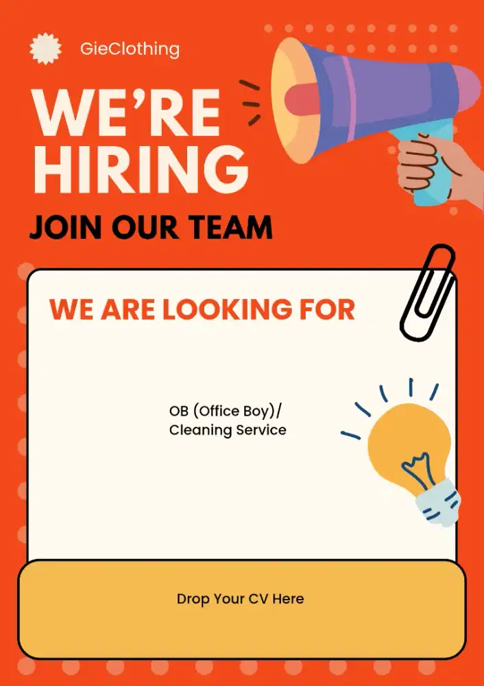 Loker (Lowongan Kerja OB)