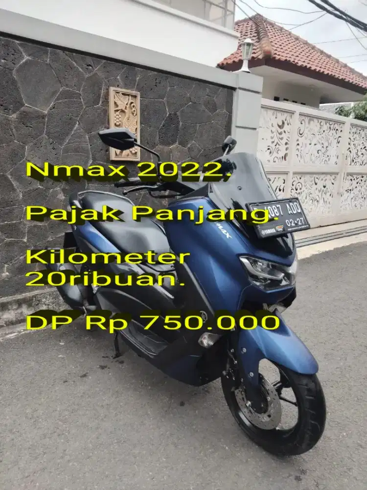 Nmax 2022. Pajak Panjang. Simpanan. Like New. KM Low. Cash/Kredit/TT