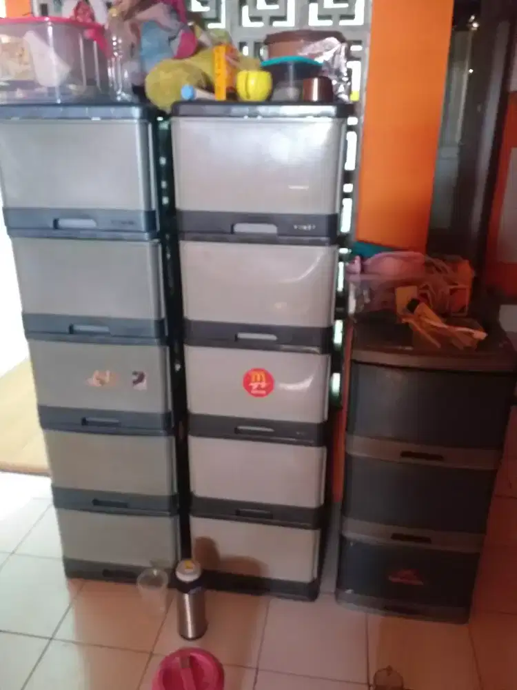 lemari plastik excel 5 susun