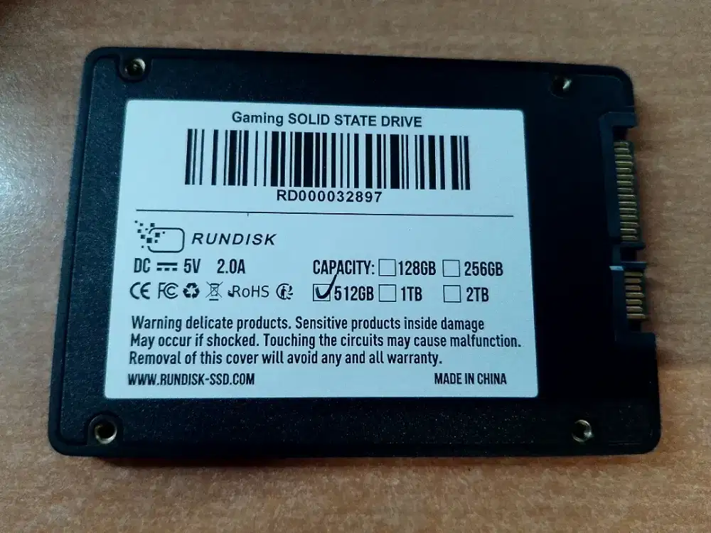 SSD 512gb SATA 3
