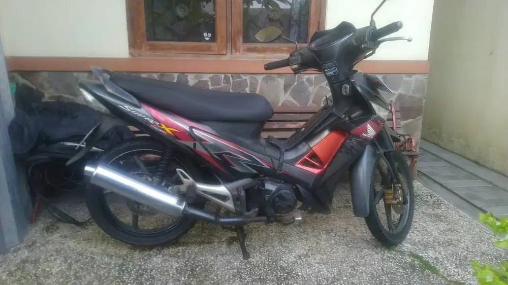 Supra X 125 tahun 2010 Plat Tangsel
