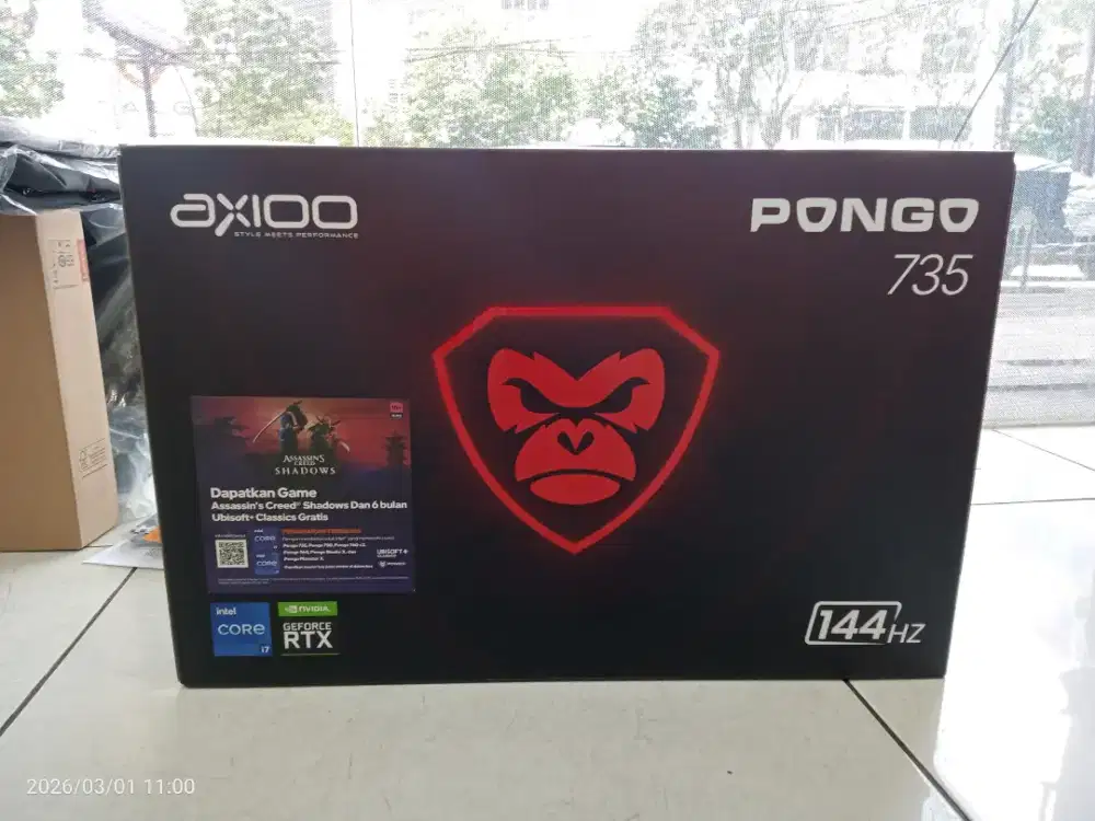 AXIOO PONGO GAMING VTEAC KEDATON BANDAR LAMPUNG