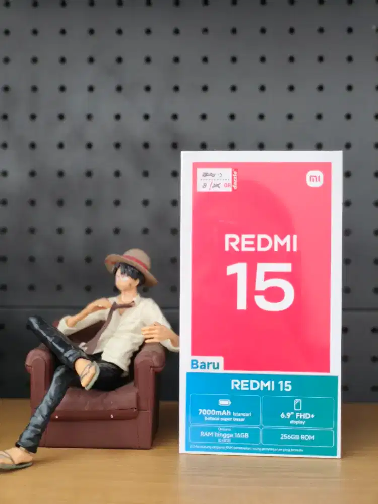 REDMI 15 8/128 GB TERMURAH