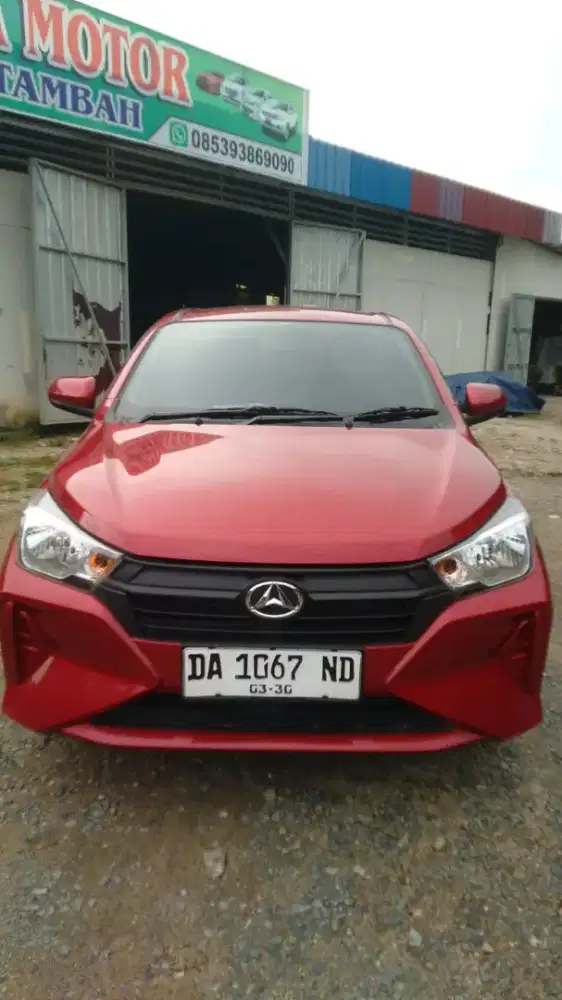 ayla x 1,0 pemakian 2025 unit full ori ginapl posisi dilandasan ulin