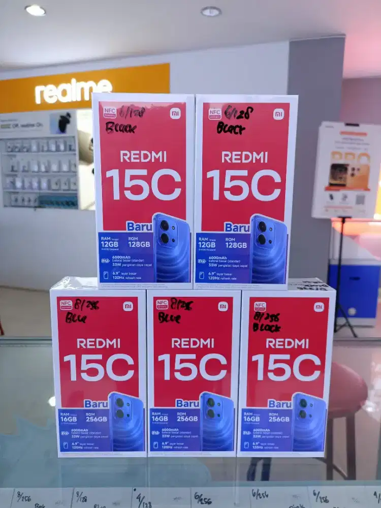 redmi 15c 8/256 termurah bergaransi resmi