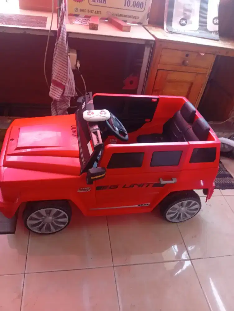 Mobil anak remote lengkap