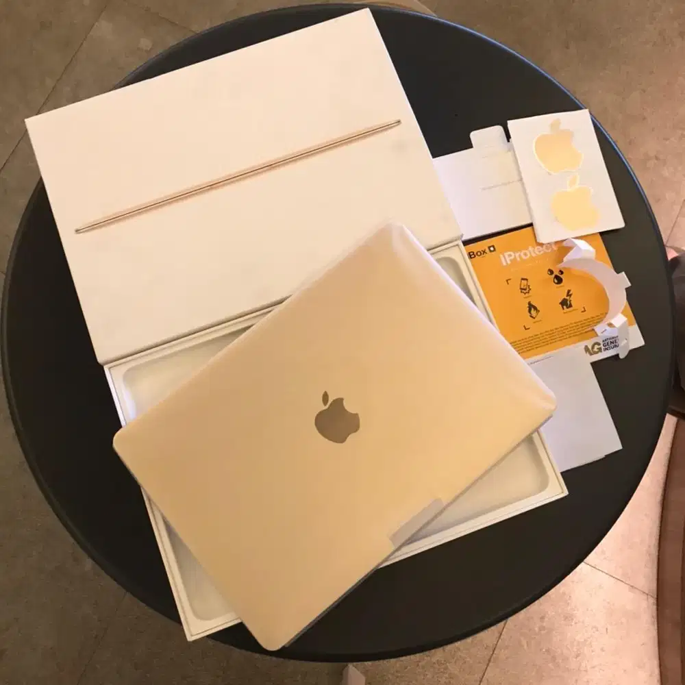 Macbook Retina 12 ibox ID/A Gold CTO 2020 + Nota ibox Lengkap.