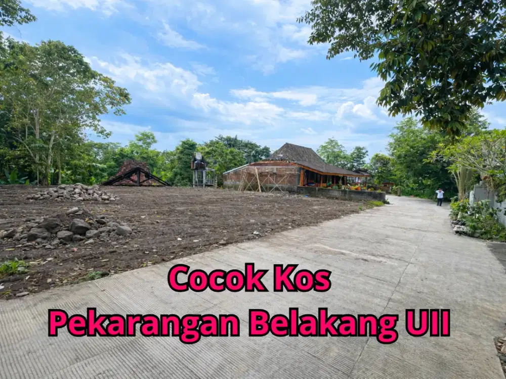 Cocok Villa Dan Kost Tanah Di Jalan Kaliurang Dekat Kampus UII