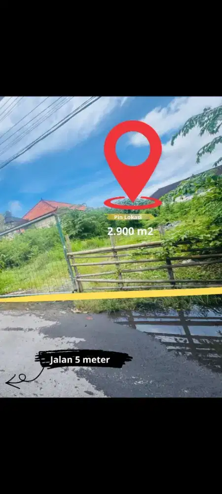 Dijual tanah murah,29 are di kedonganan jimbaran bali