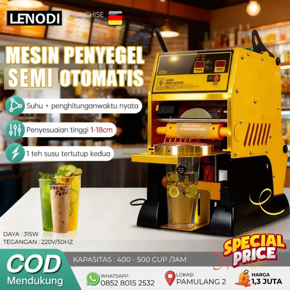 CUP DEALER SEMI OTOMATIS MURAH - BARU