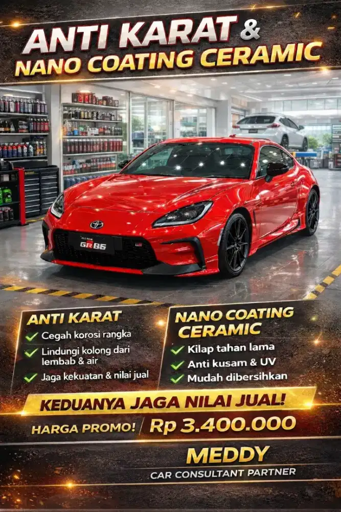 ANTI KARAT & NANO COATING CERAMIC MOBIL