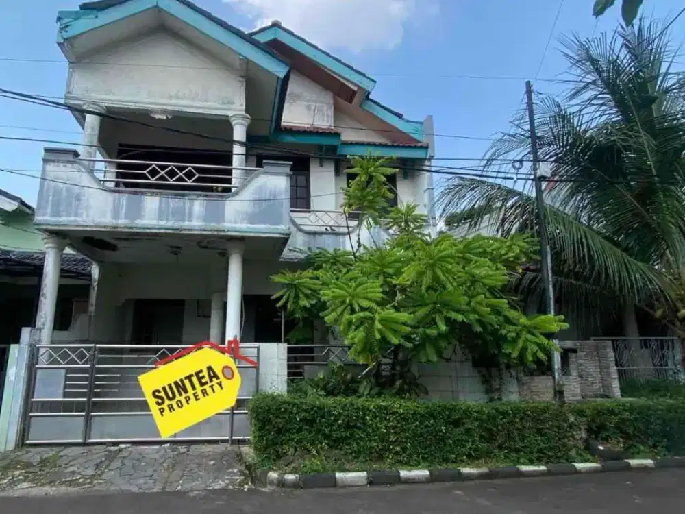 Jual Cepat Rumah Hitung Tanah 2 Lantai Lokasi Strategis di Rajawali Bintaro Sektor 9, Tangerang Selatan