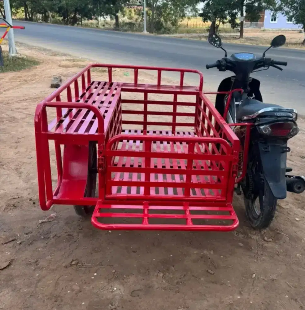 Spesialis buat trmpahan sasis becak barang