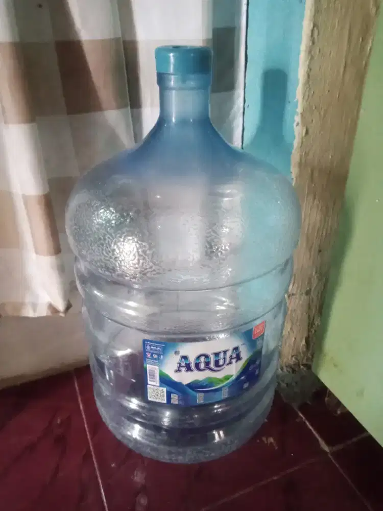 Jual galon kosong aqua bening