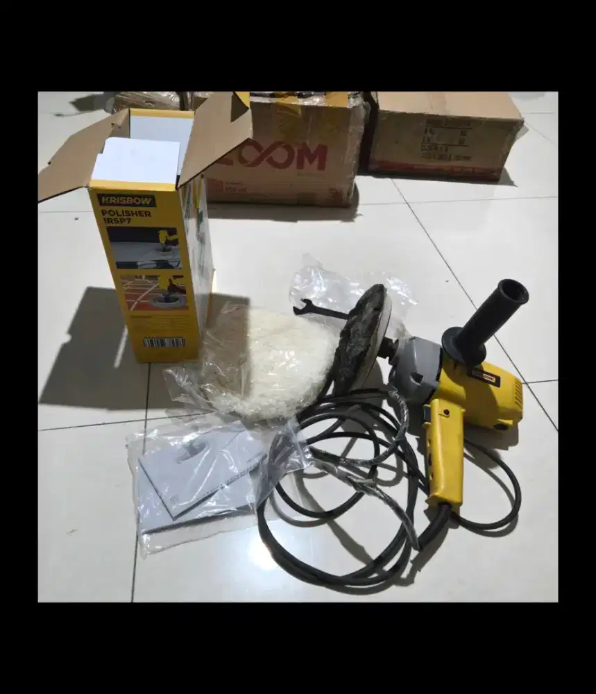 mesin poles mobil motor bor krisbow asli pabrikan 7 sander polisher