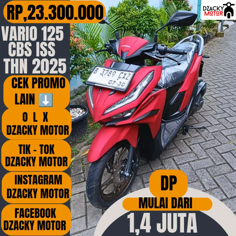 VARIO 125 CBS ISS 2025 SECOND LIKE NEW