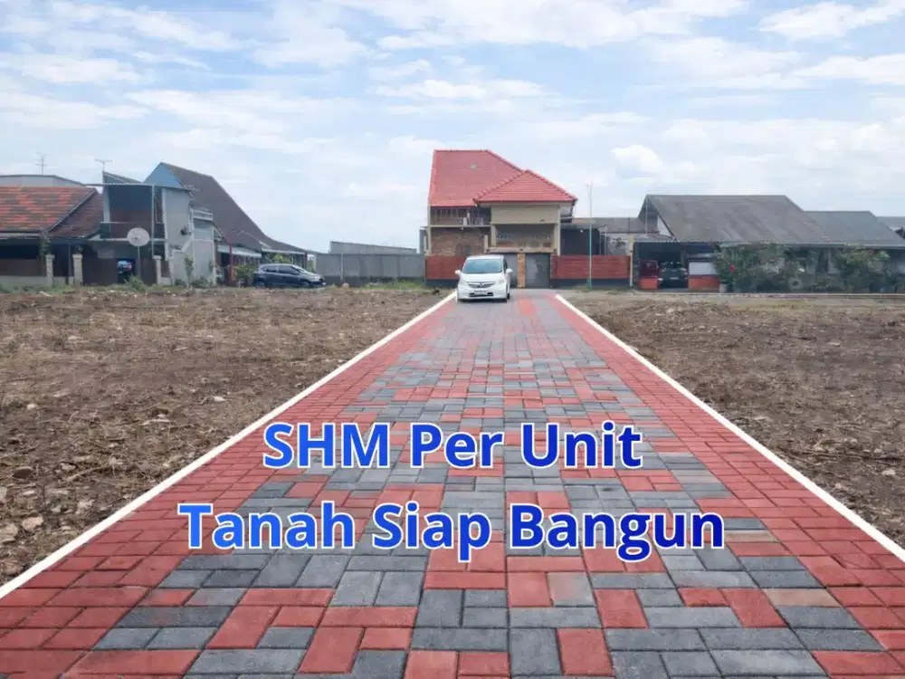 Dekat Kota Jogja, Tanah Siap Bangun Akses Mudah Lebar