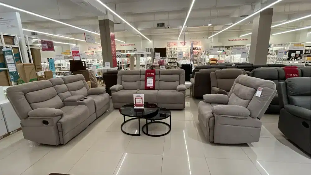 Sofa Recliner Set Murah17jtan