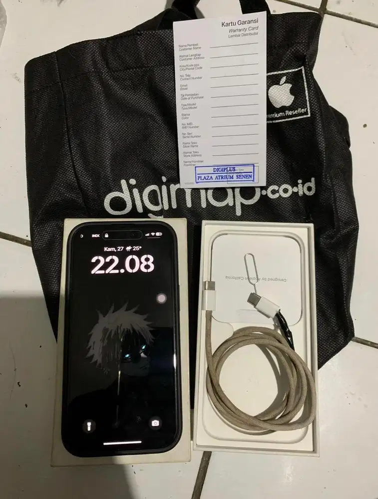 Iphone 15 ex resmi digimap 128gb