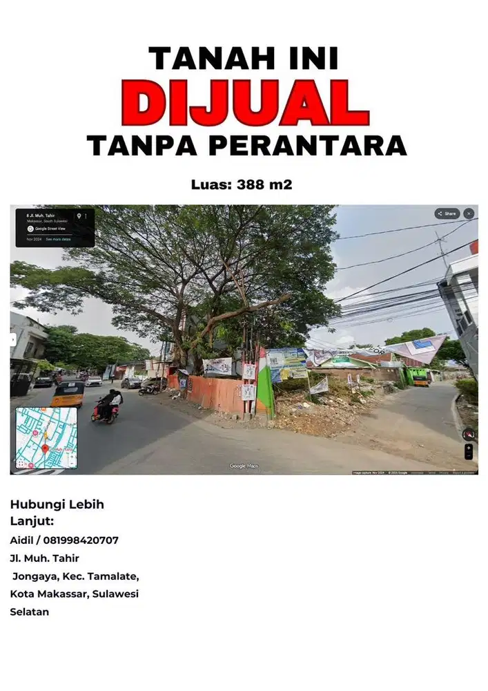Di jual tanah kosong