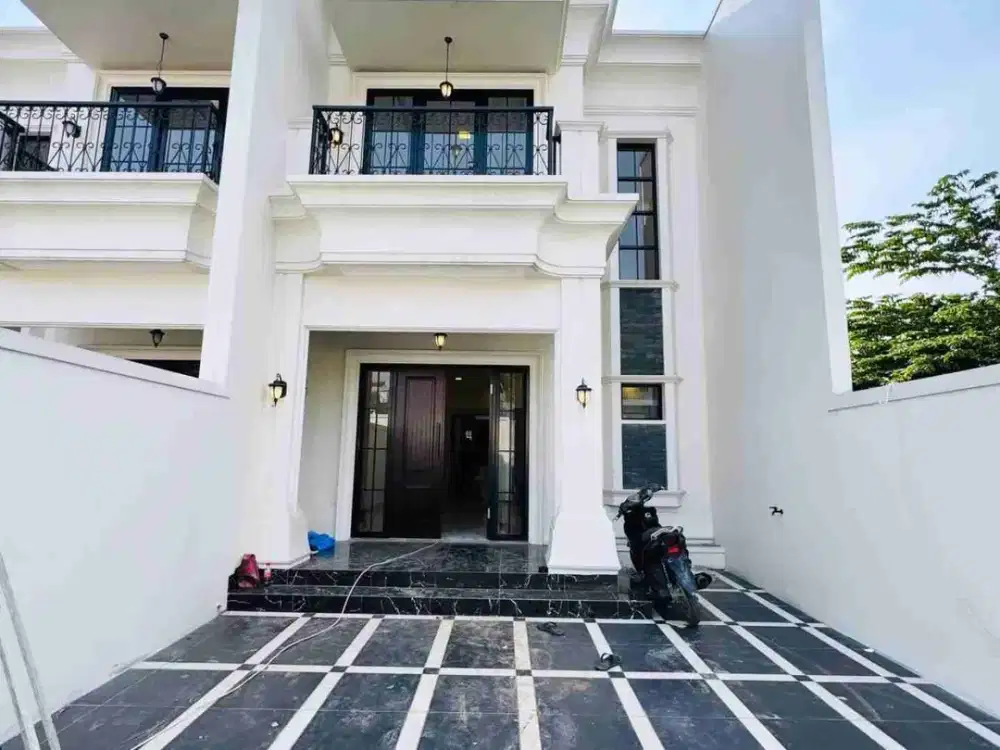 Rumah Cantik Mewah Siap Huni Dekat Stasiun Depok Lama