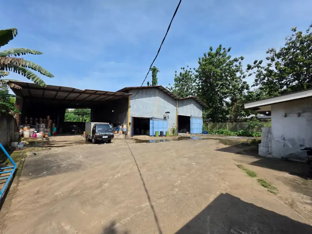 JUAL CEPAT! Kavling 4.350m² Bonus Gudang 1.200m² Pagedangan BSD – 4,5 Jt/m² Nego