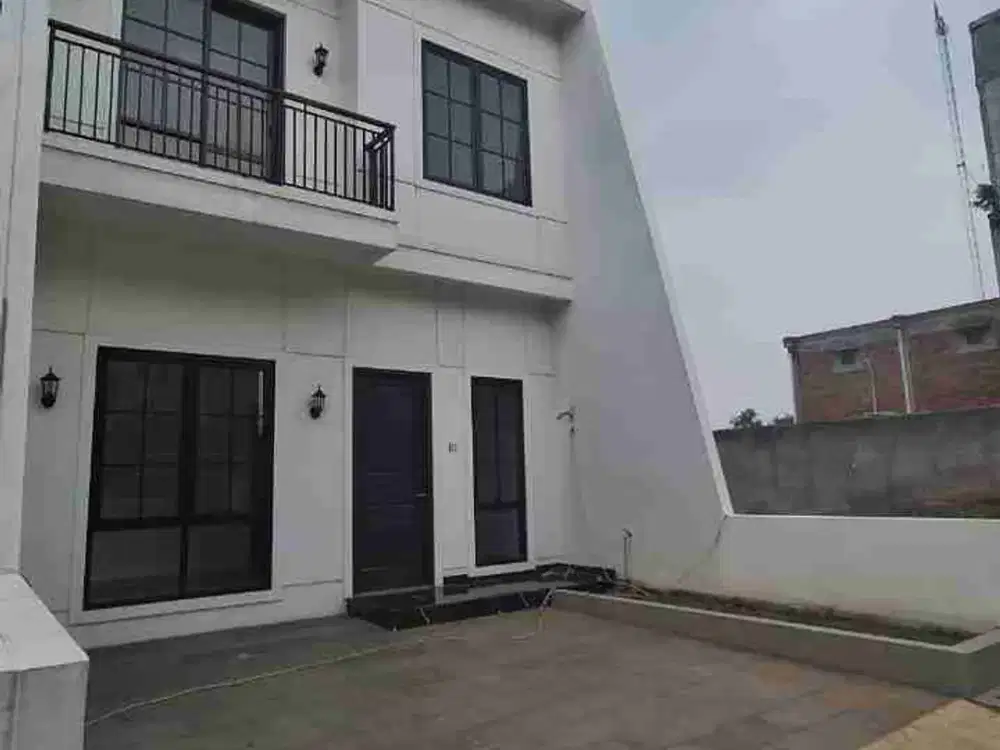 RUMAH READY 3 KAMAR TIDUR, FREE KITCHEN SET, LOKASI BEBAS BANJIR DEKAT KE LRT CIKUNIR 1