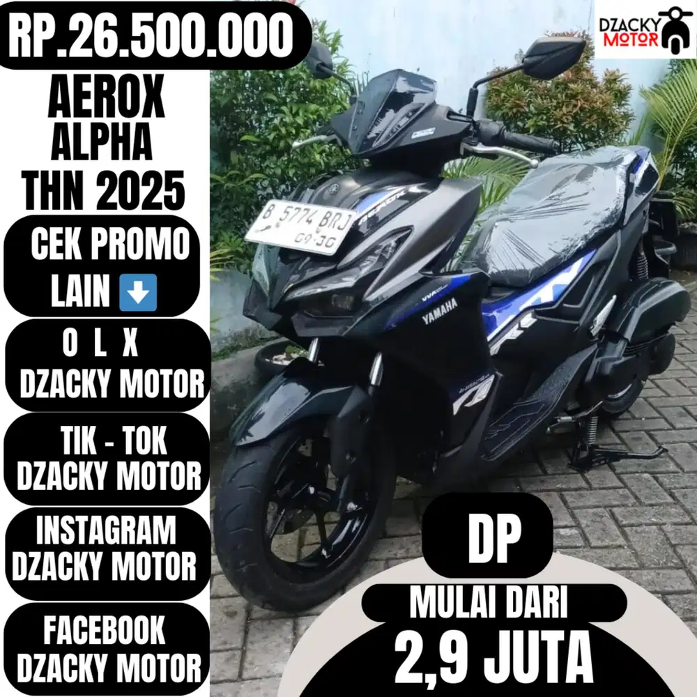 AEROX ALPHA 2025 SECOND LIKE NEW