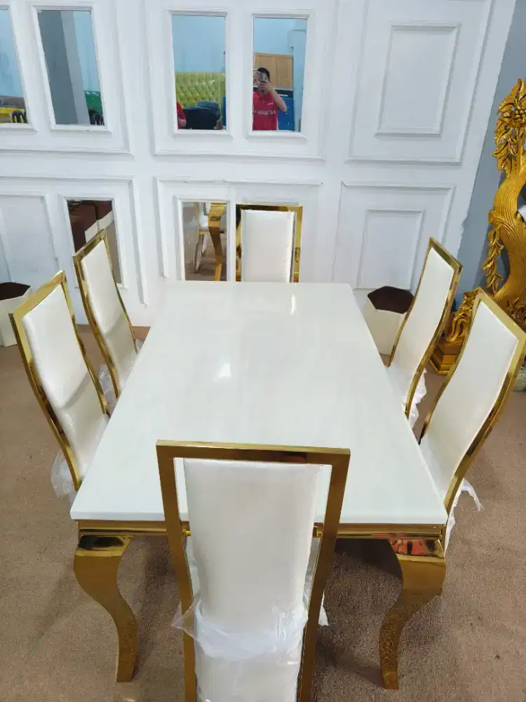 MEJA MAKAN MARMER MURAH
