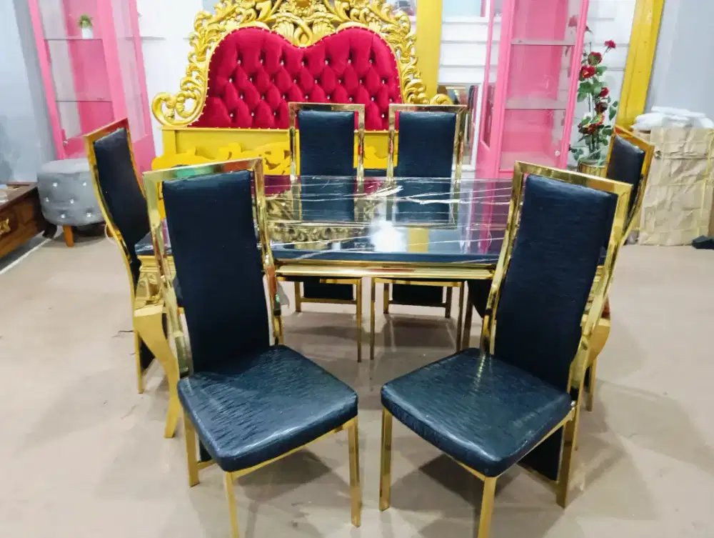 MEJA MAKAN MARMERRR MEWAH SEKALI