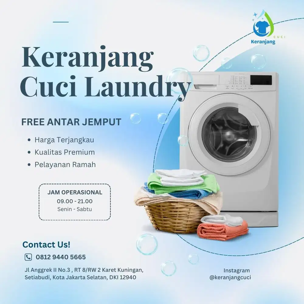 Di Butuhkan Karyawan Tetap di Laundry