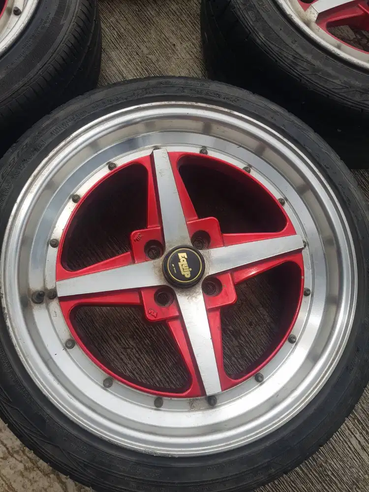 VELG EQUIP R17 PCD 4X100 LEBAR 8/9IN 25/30