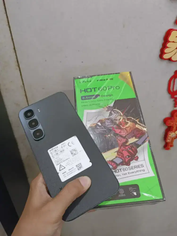 Second Infinix Hot 60 Pro 8/256GB Garansi 06 Feb 2027