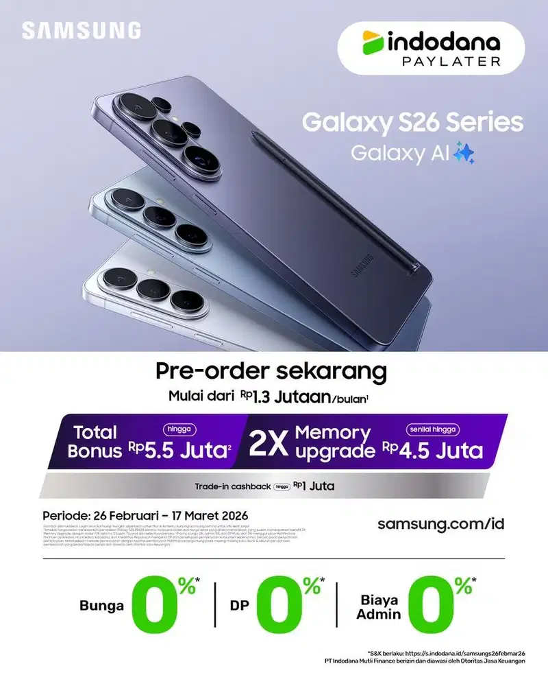 Kredit hp pakai indodana