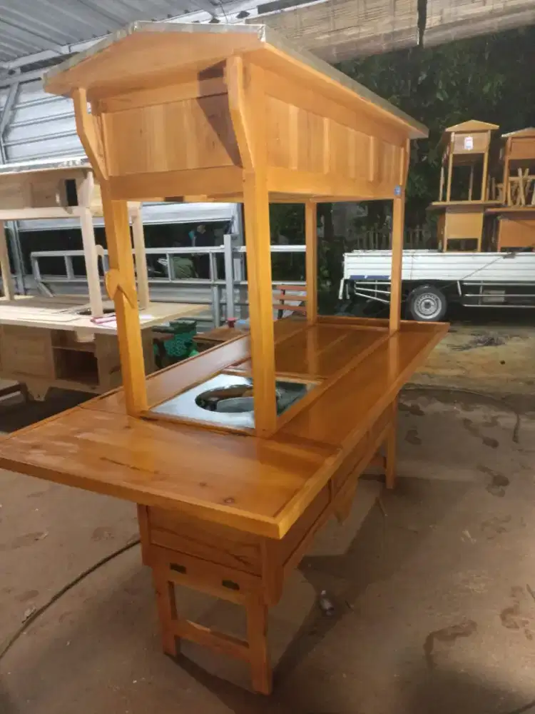 Gerobak Angkringan jg Melayani Pesanan Grobak Bakso Mie Bubur Sate dlL