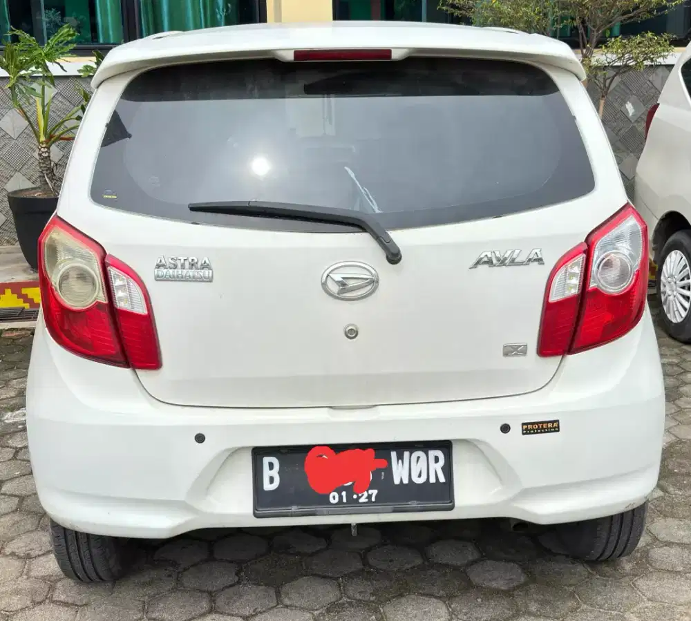 Ayla x at 2016 plat B pajak on panjang