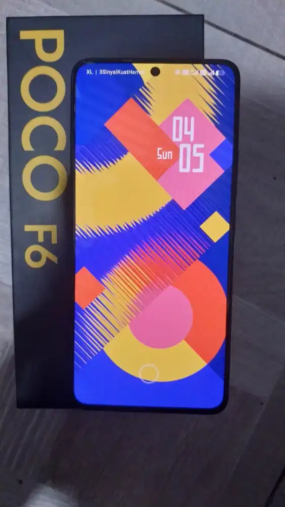 Poco F6 8/256 fullset no minus, semua part ori gapernah servis