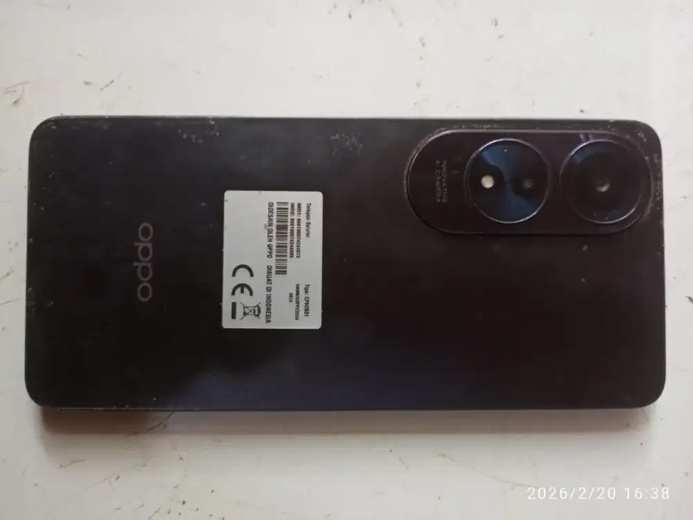 Jual hp OPPO A60 bekas tanpa dus
