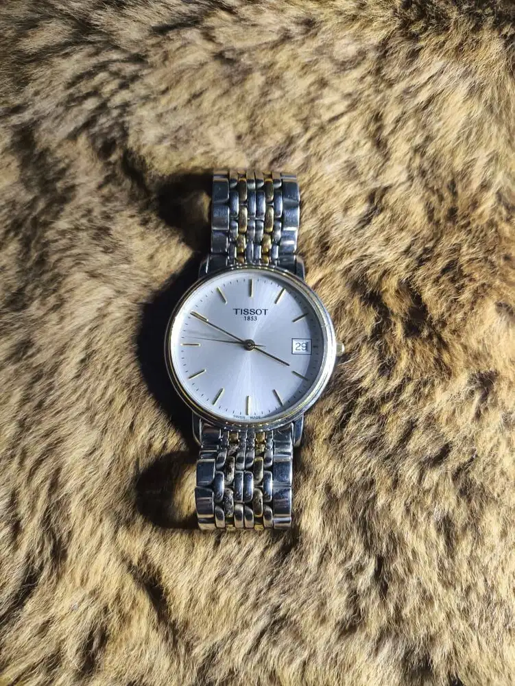 Tissot T870-970 Vintage 90s Silver Dial Quartz