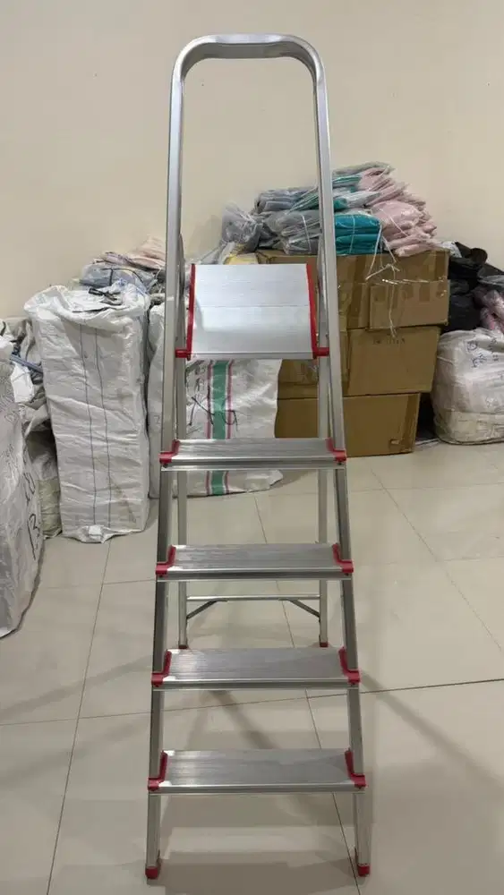 DT DLH105 Tangga Lipat Aluminium 5 Step 150CM 1.5 Meter High Quality