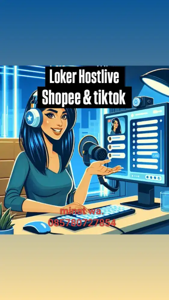 Loker Hostlive, Shopee & Tiktok