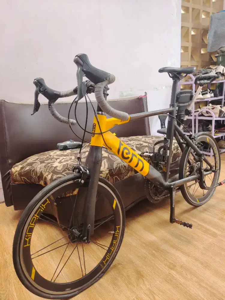 Sepeda hobi TERN Mulus jarang dipake.