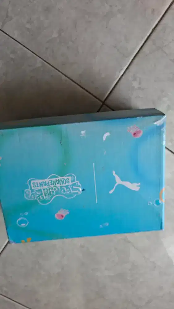 Sepatu puma spongebob